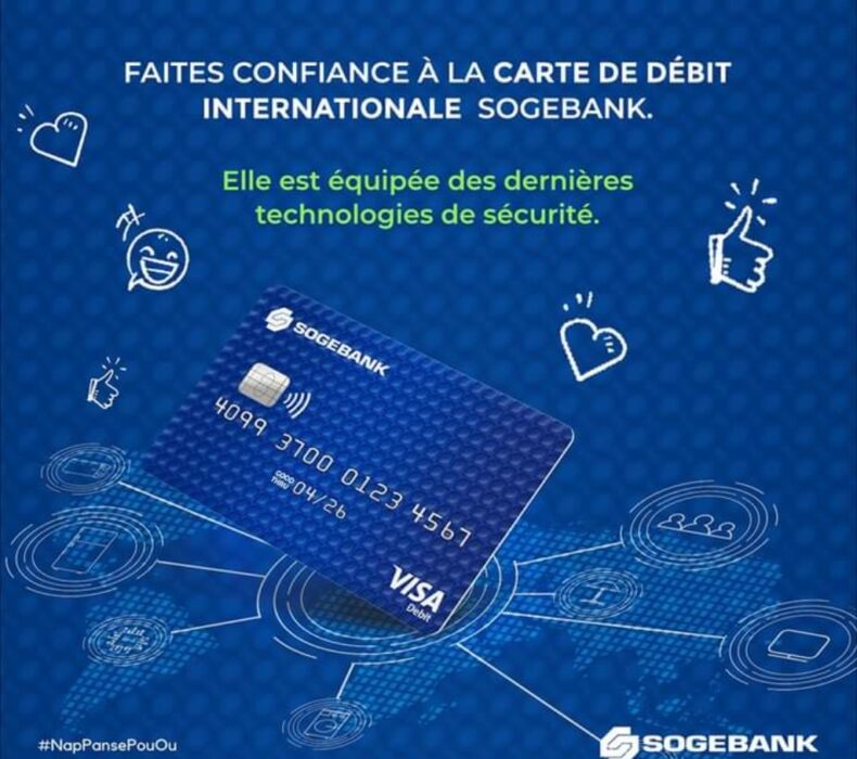 CARTE DE DEBIT INTERNATIONALE SOGEBANK